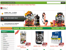 Tablet Screenshot of naturatechperu.com